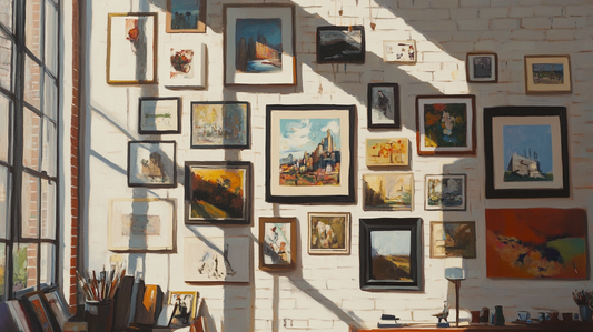 Painting of a Gallery Wall